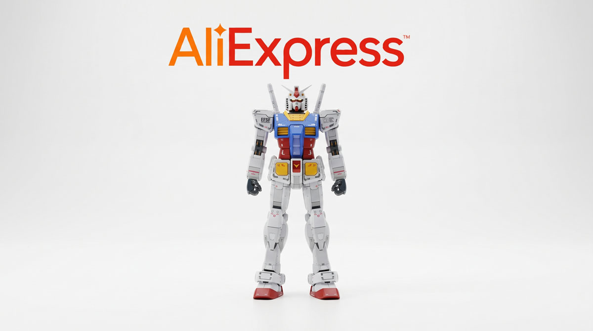 Hướng dẫn mua sắm mô hình Gundam trên AliExpress