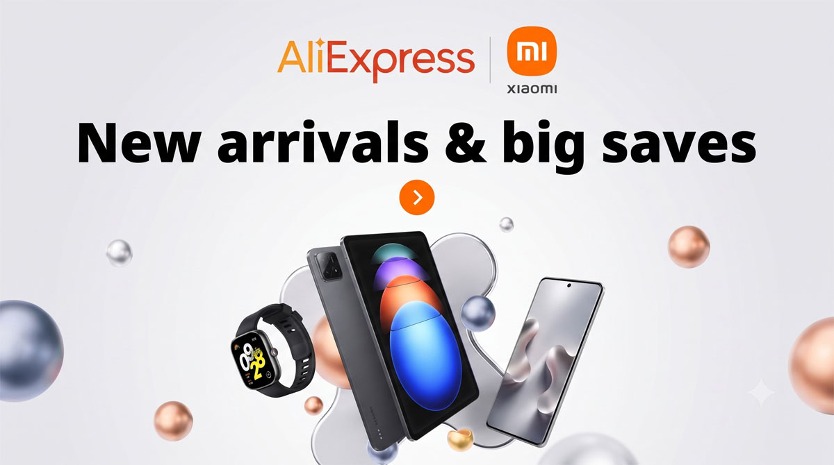 Mua sắm thiết bị Xiaomi chính hãng trên AliExpress